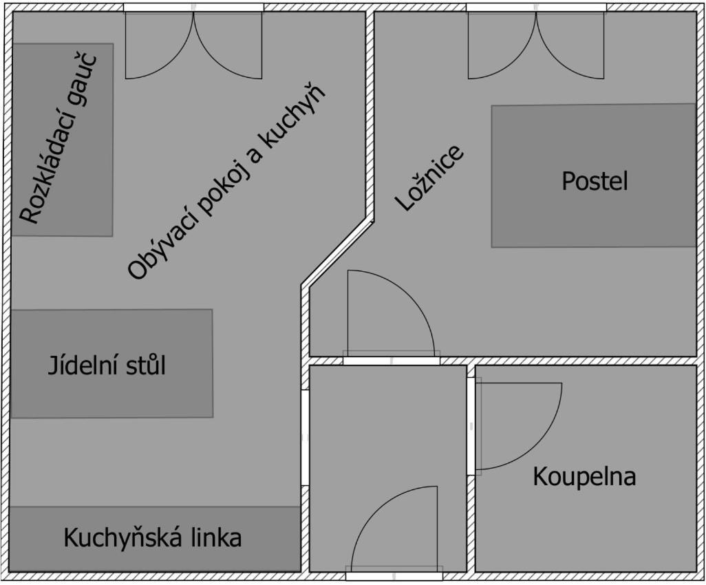 Penzion Chlustov Strazny Habitación foto